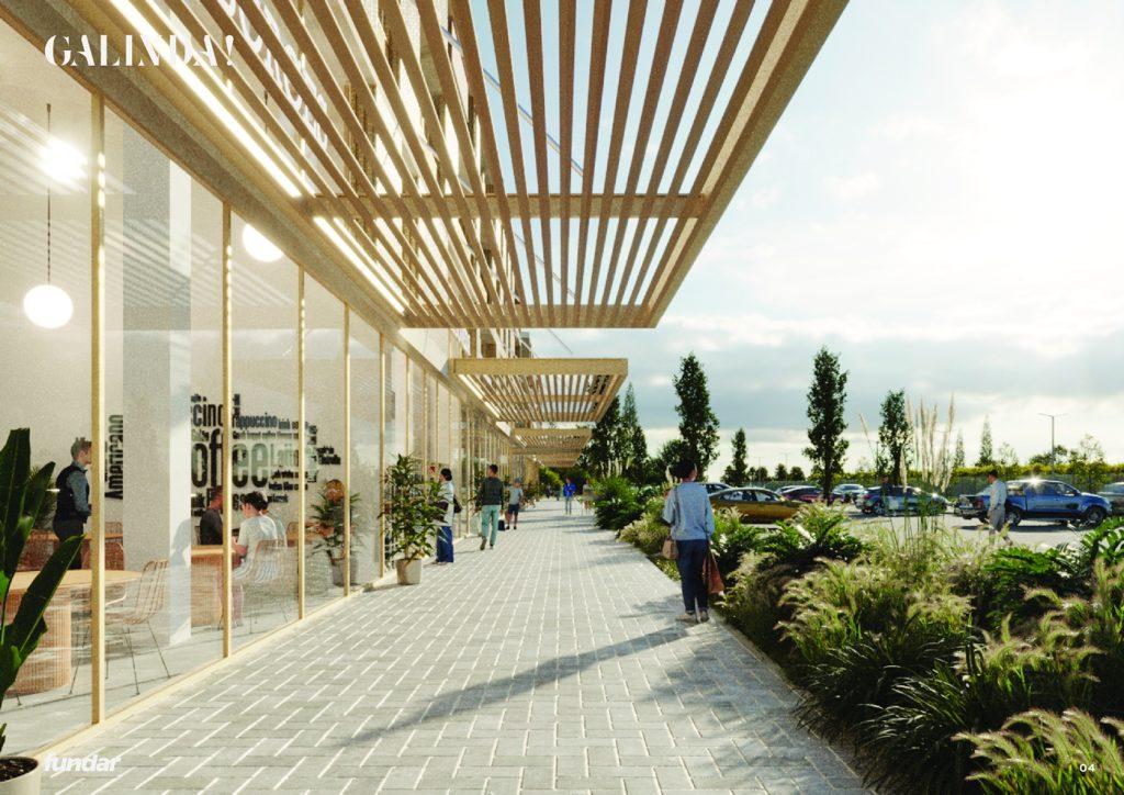 Galinda: el desarrollo que combina viviendas, oficinas y paseo comercial. – foto 4